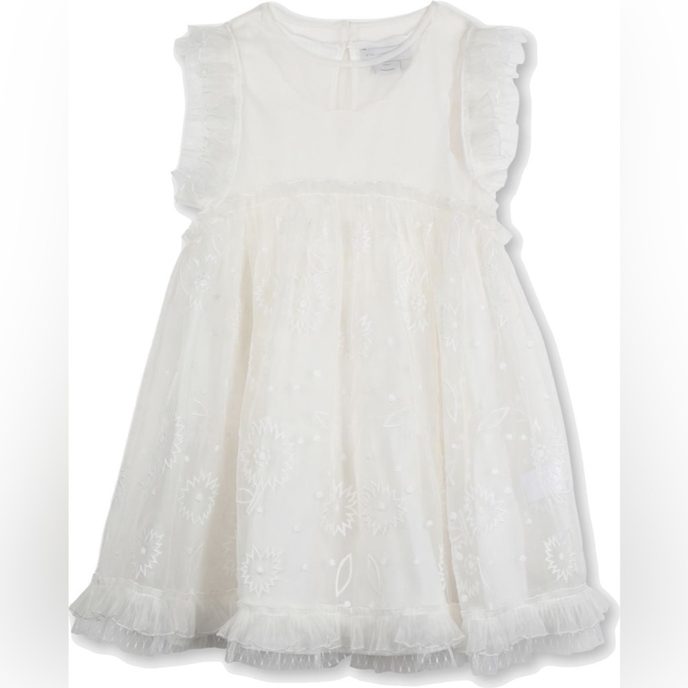 Stella McCartney Organza Flower Dress Size 24 Months - Picture 1 of 5